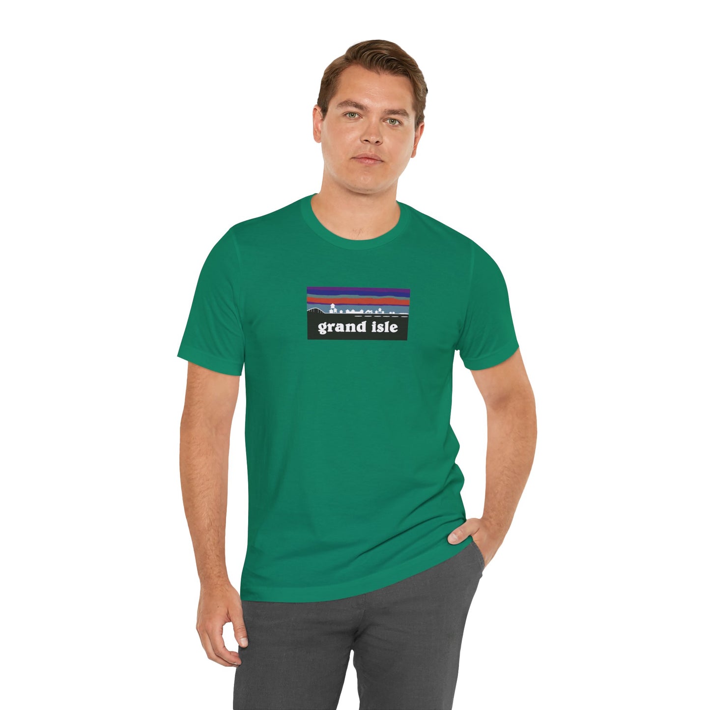 Grand Isle Skyline Cajun T-Shirt