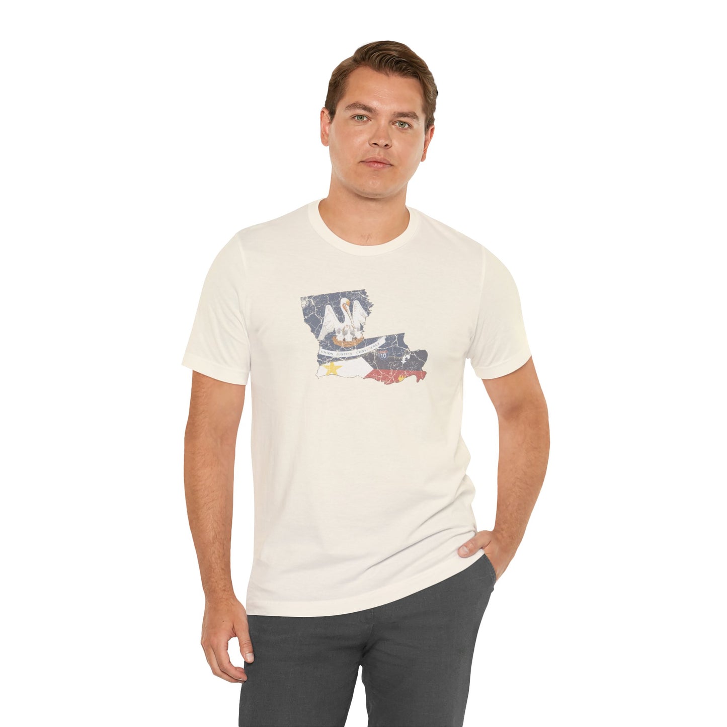 South of Interstate 10 Map Cajun Shirt