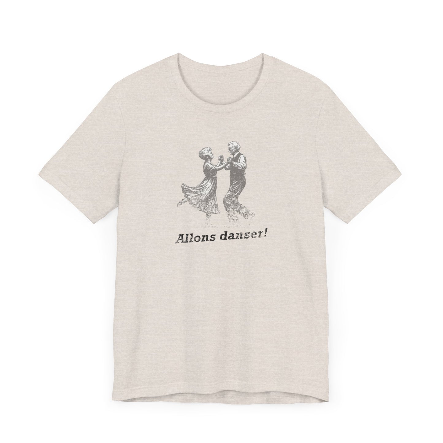 Allons Danser Cajun French T-Shirt (Let's Dance)
