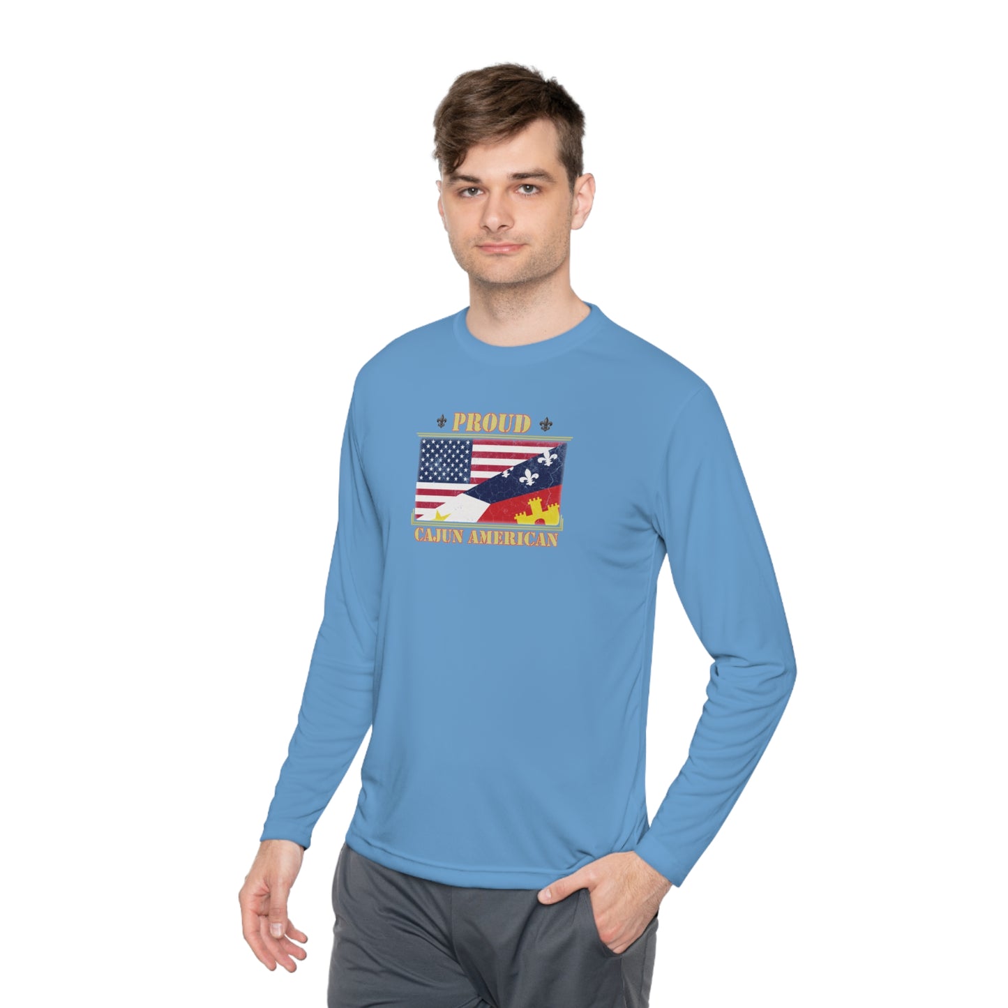 Cajun-American Proud Long Sleeve T-Shirt