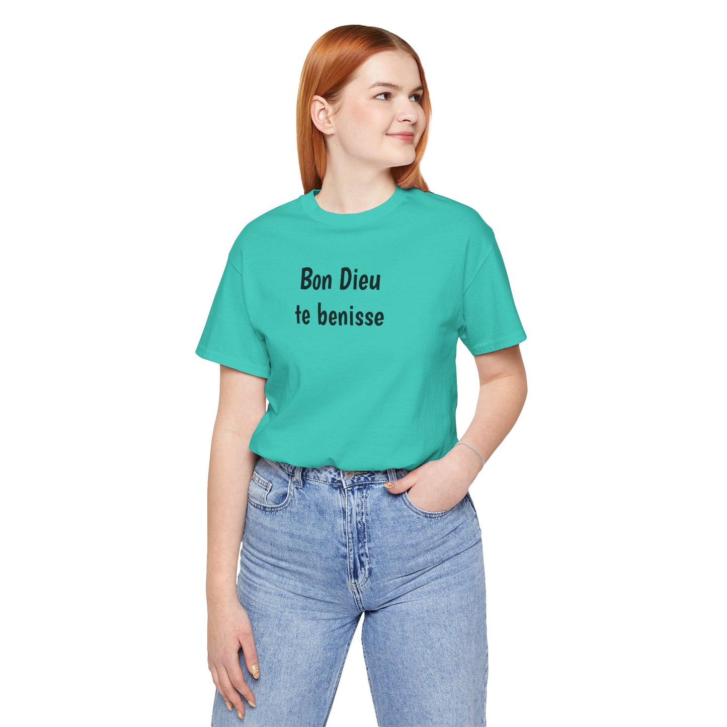 Bon Dieu te benisse Cajun French T-Shirt
