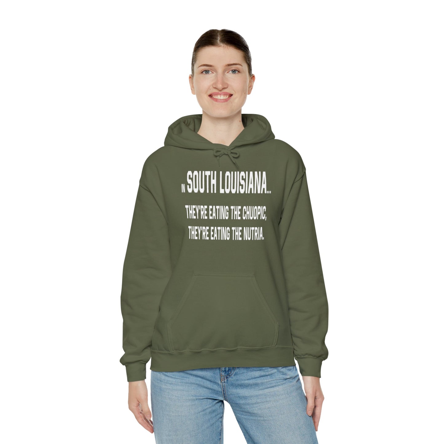 Cajuns, They're Eating the Choupic Hoodie