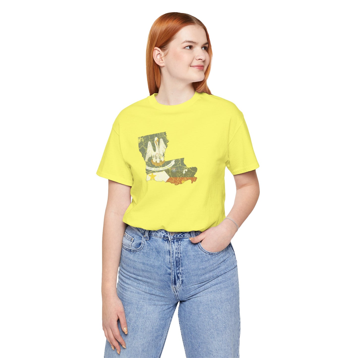 South of Interstate 10 Map Cajun Shirt