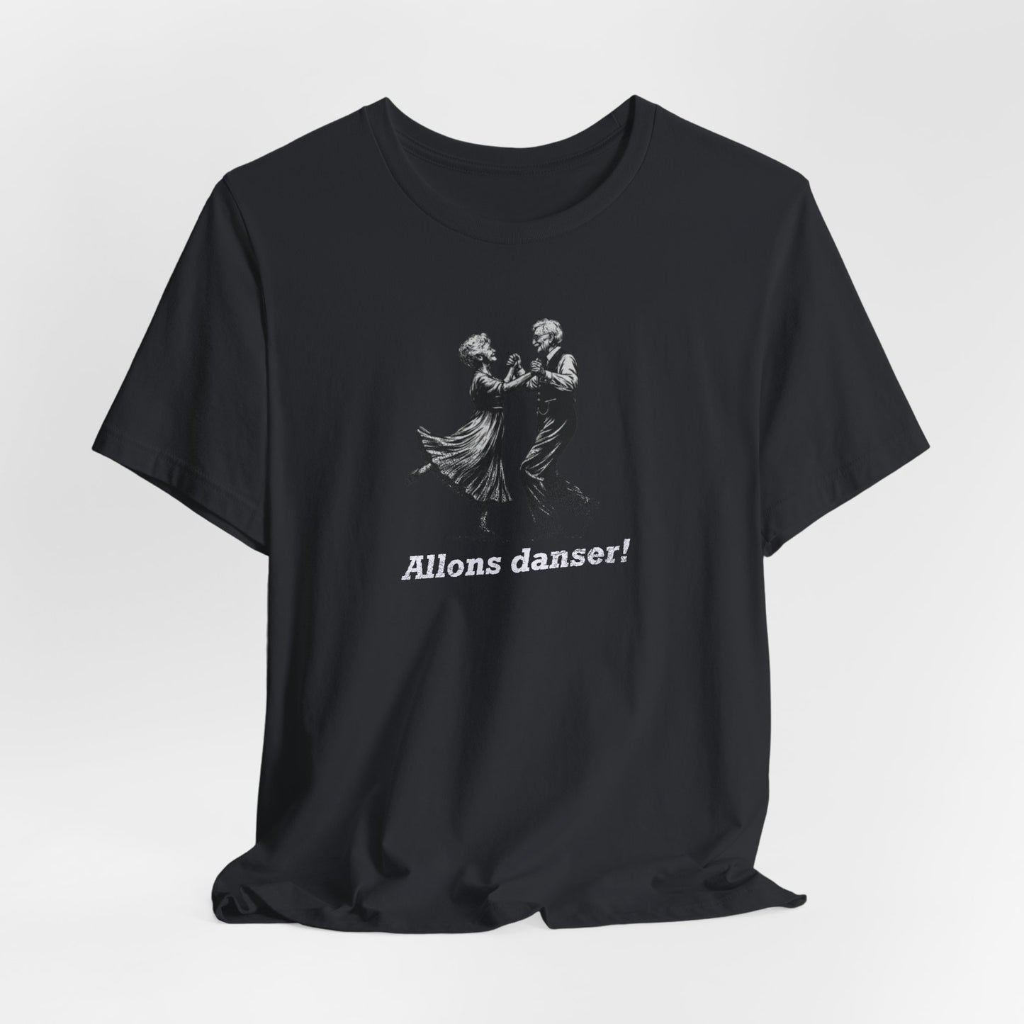 Allons Danser Cajun French T-Shirt (Let's Dance)