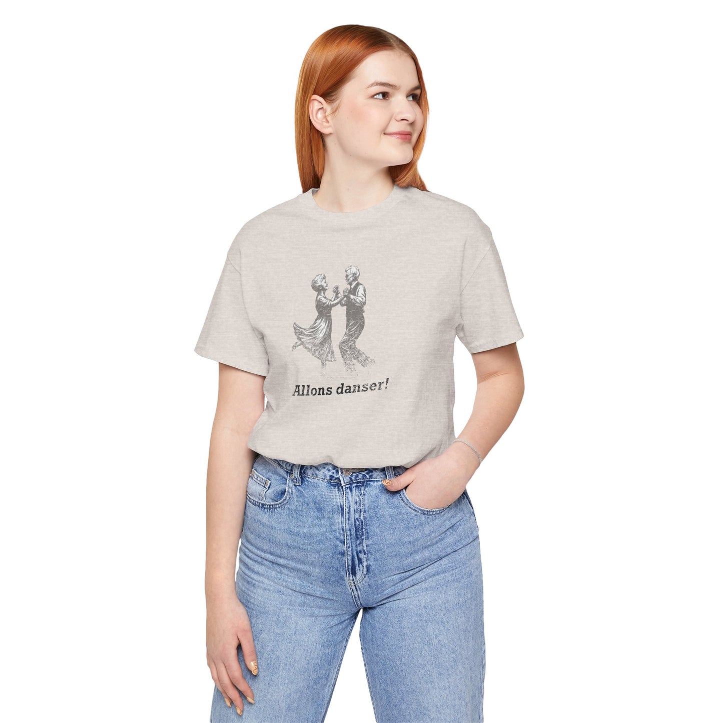 Allons Danser Cajun French T-Shirt (Let's Dance)