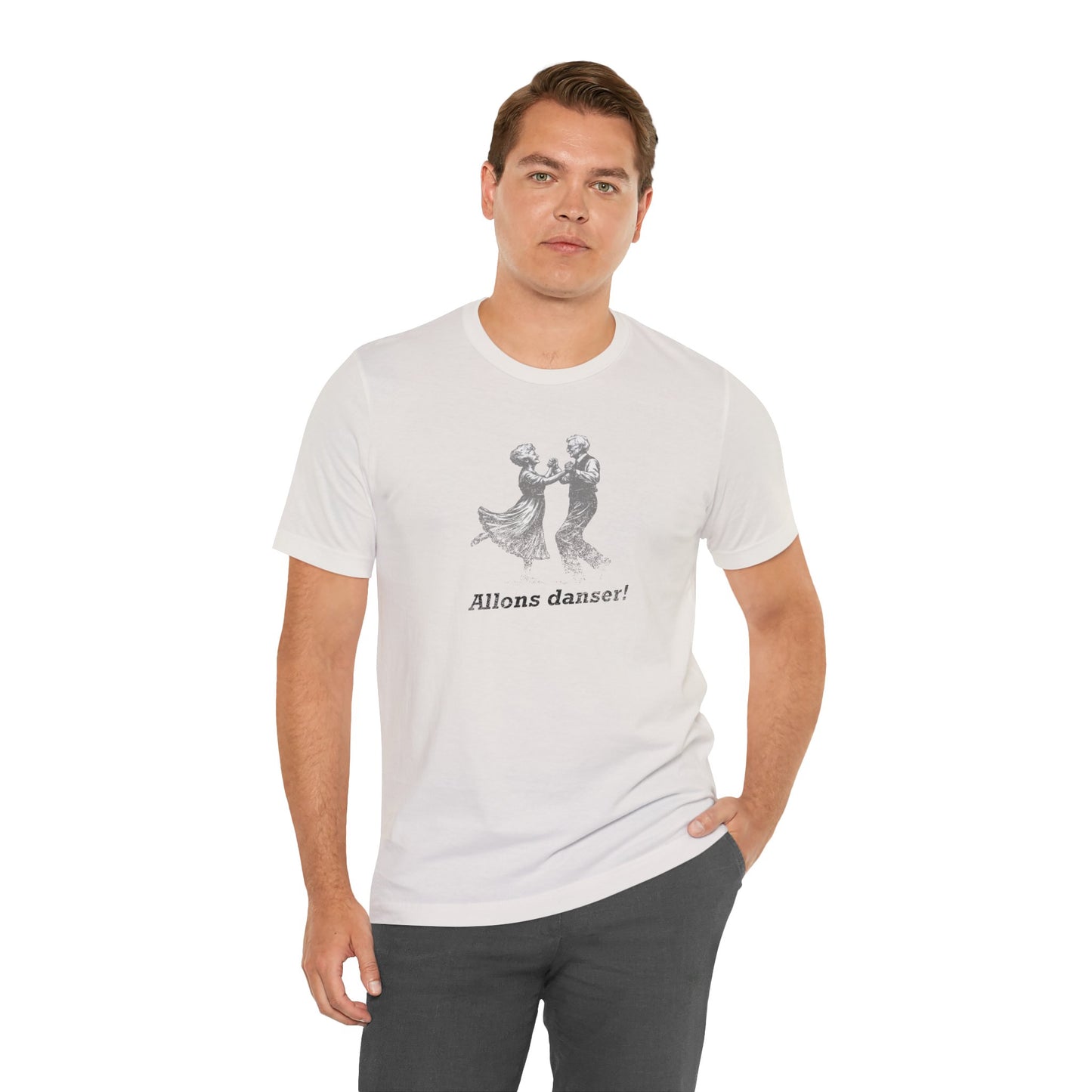 Allons Danser Cajun French T-Shirt (Let's Dance)
