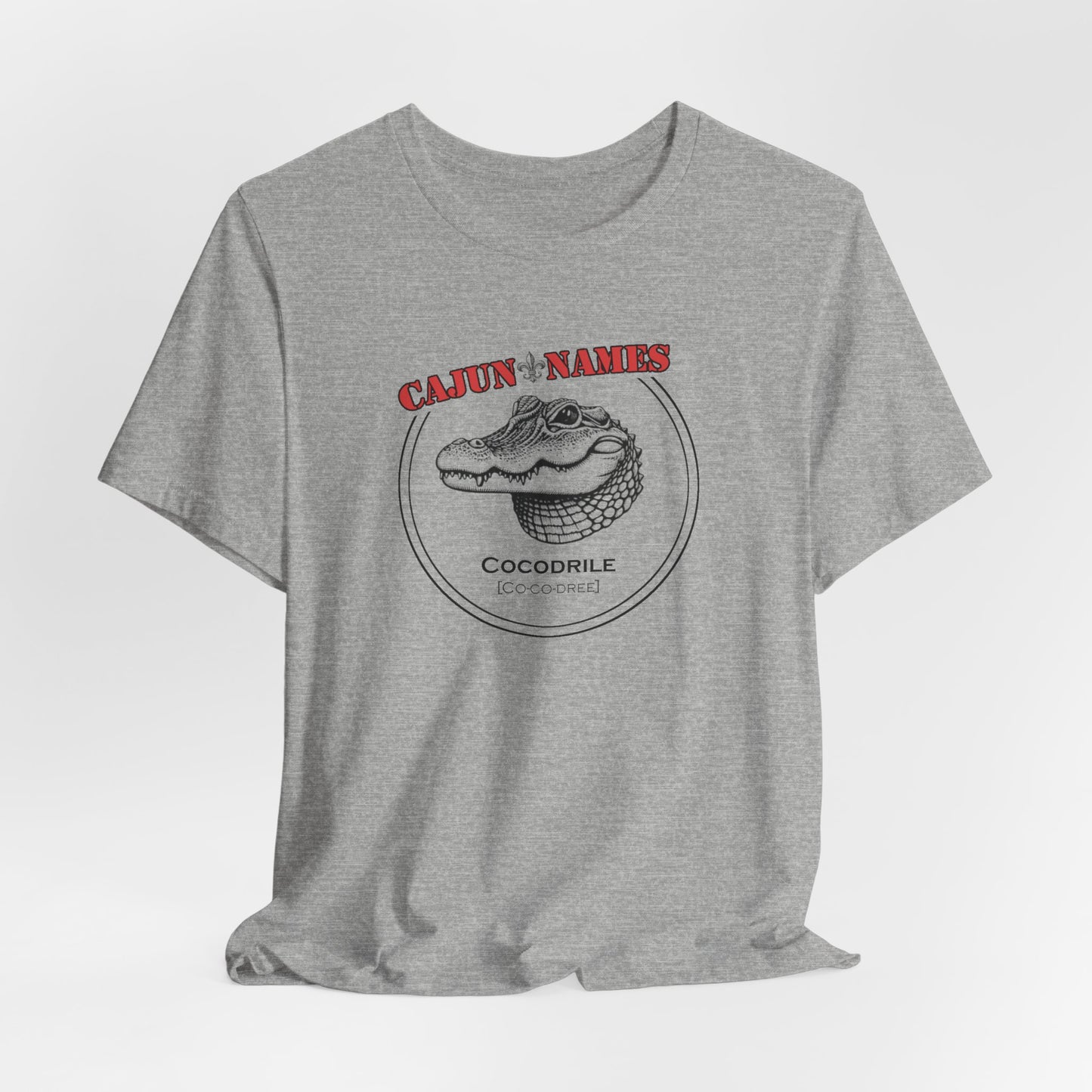 Cocodrile Cajun French T-Shirt