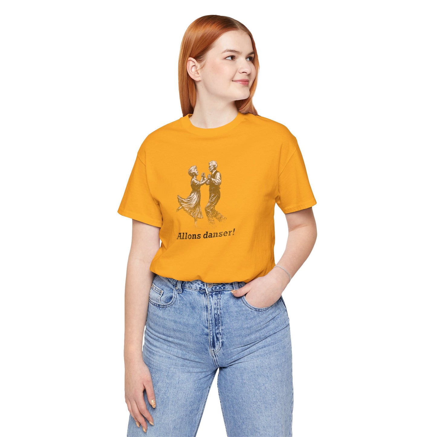 Allons Danser Cajun French T-Shirt (Let's Dance)