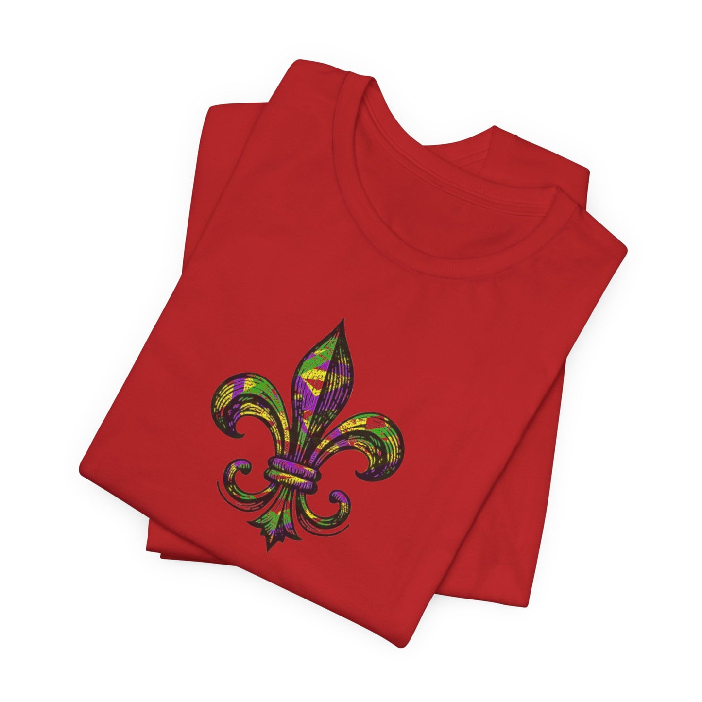 Mardi Gras Fleur-de-lis Cajun T-Shirt
