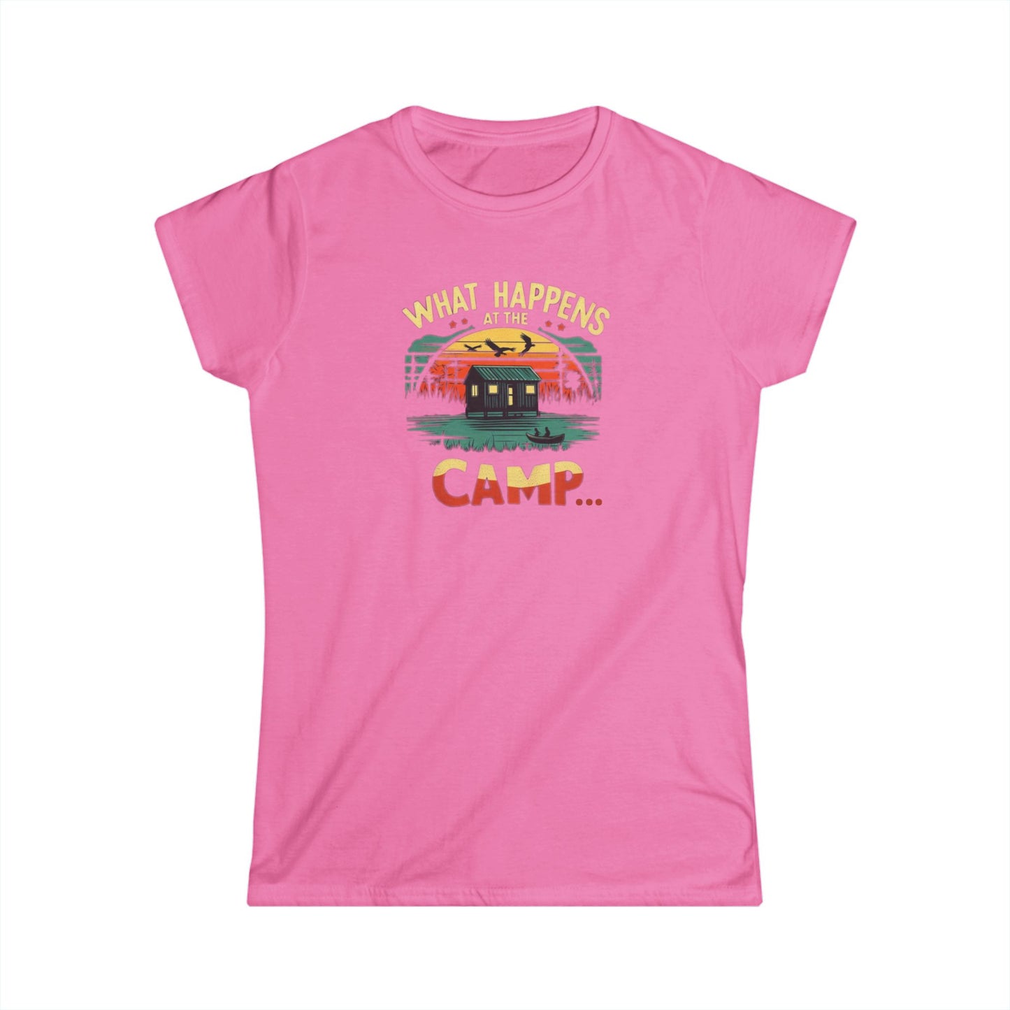 Women's What Happens at the Camp Cajun T-Shirt