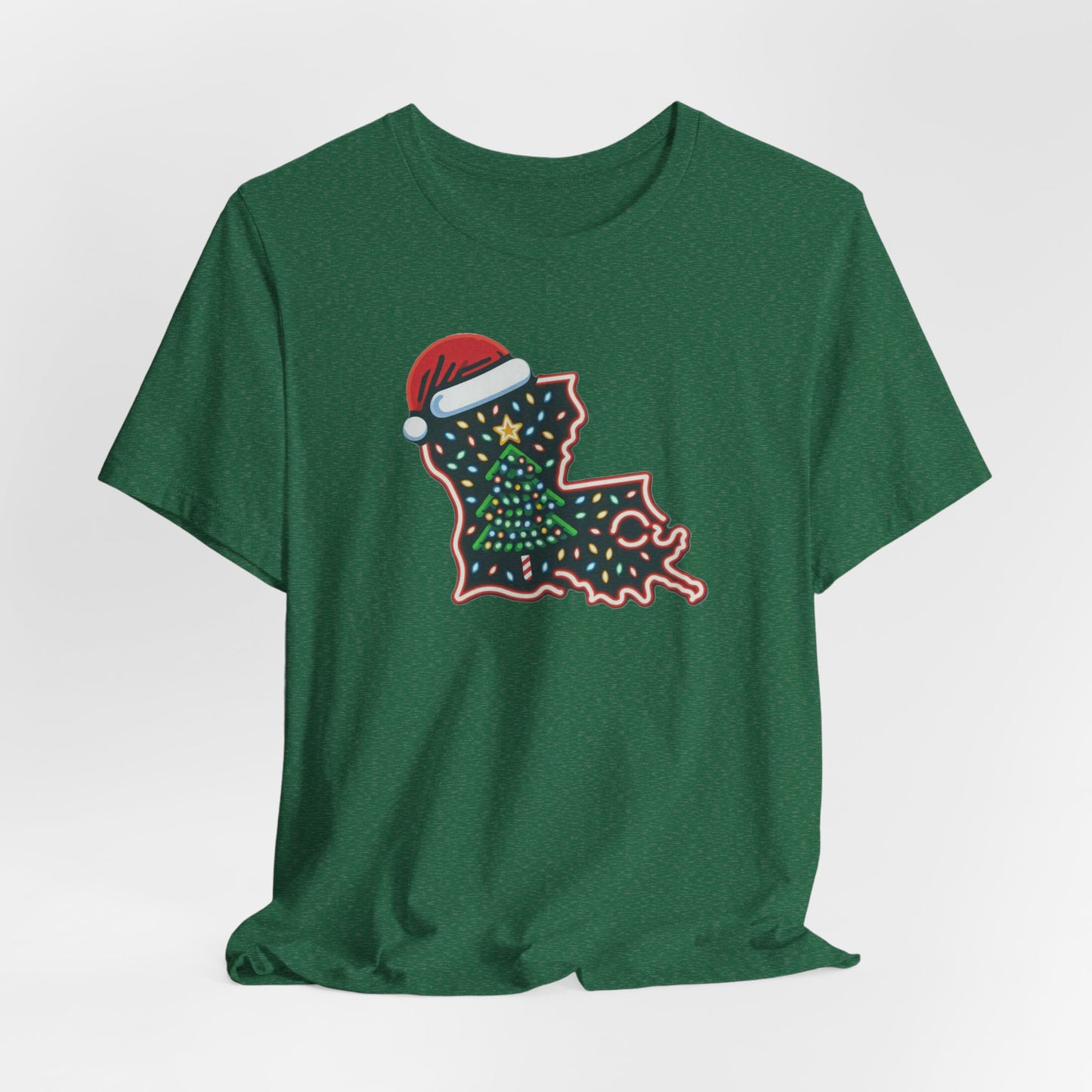 south-of-interstate-10-cajun-store-louisiana-christmas-t-shirt-cajun-christmas-t-shirt