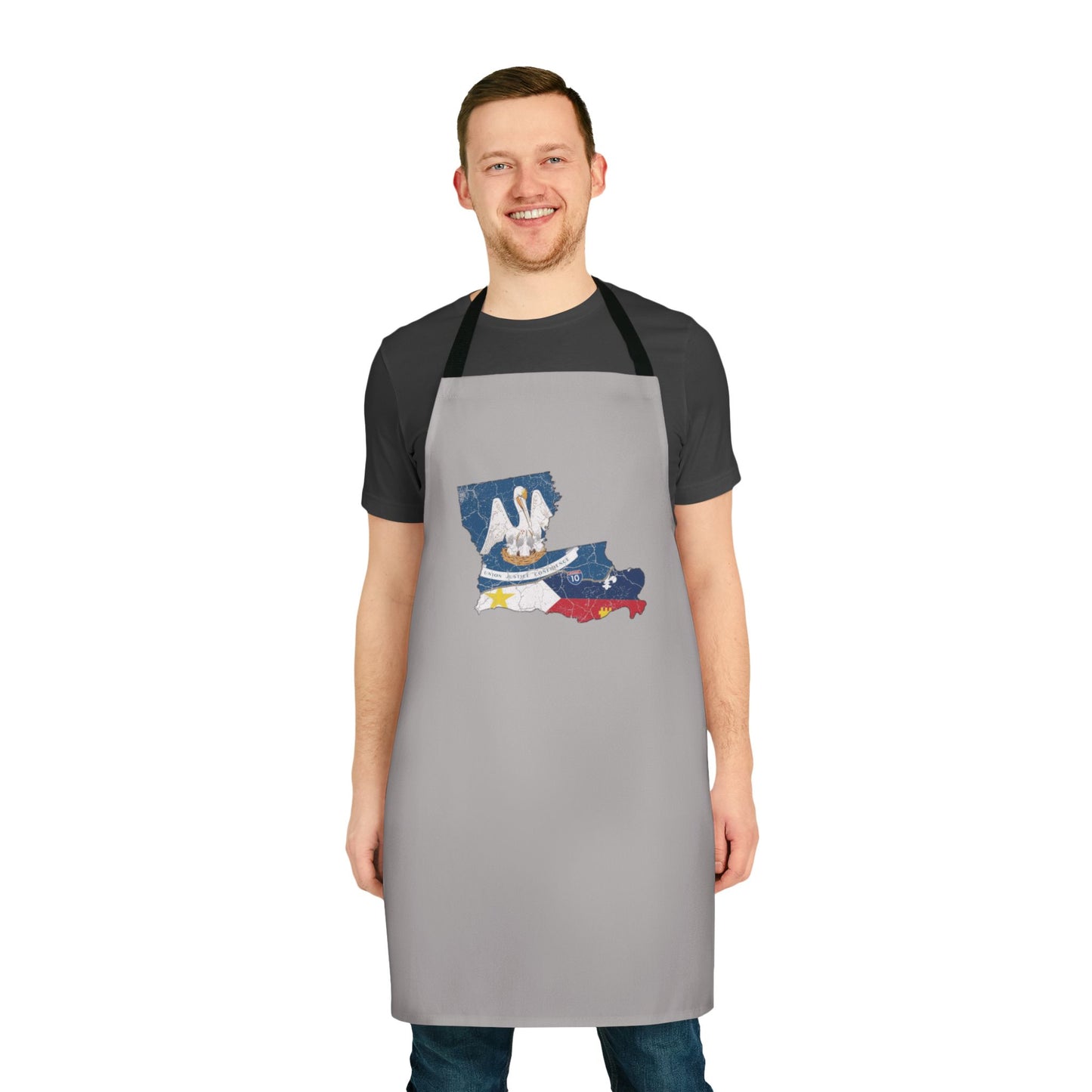 South of Interstate 10 Map Cajun Apron
