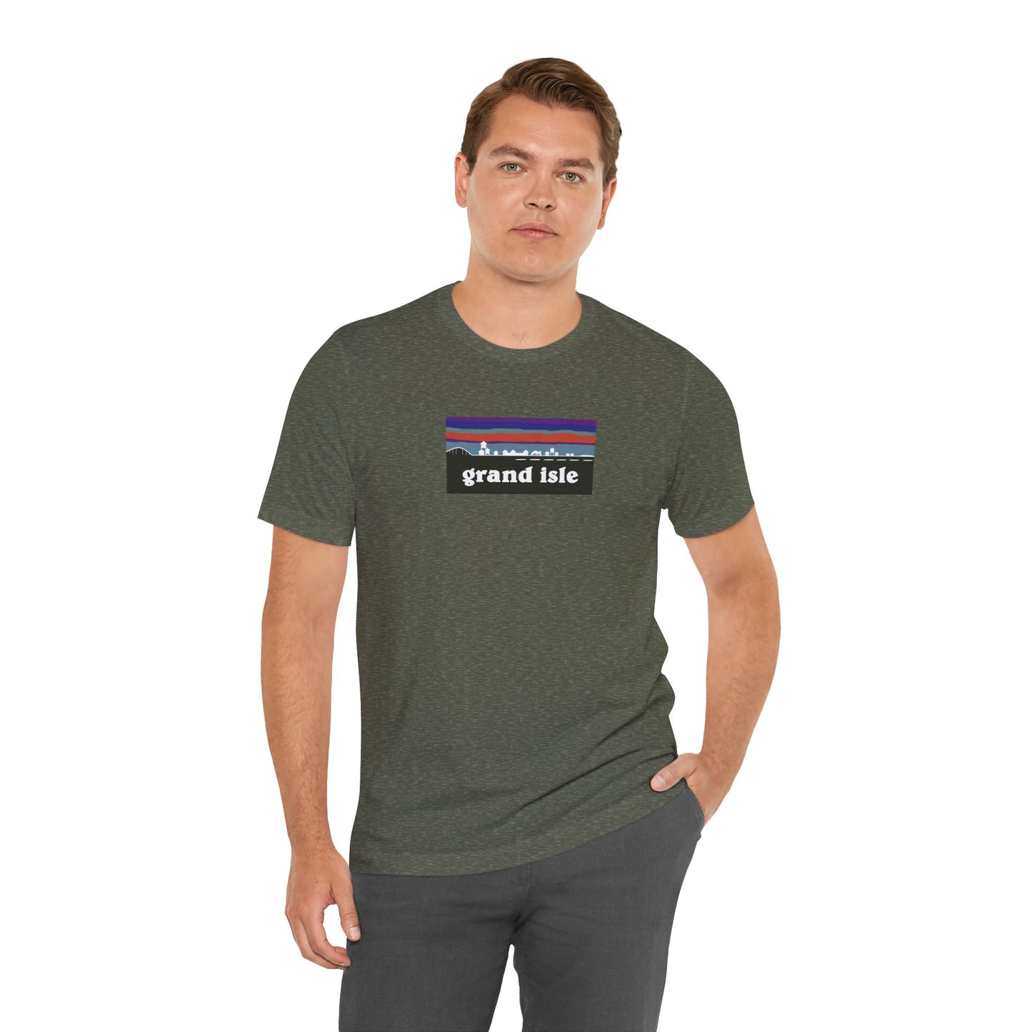 Grand Isle Skyline Cajun T-Shirt