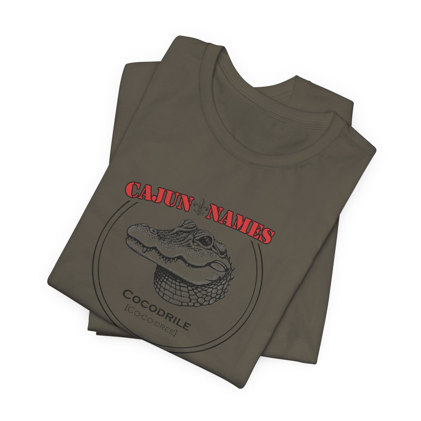 Cocodrile Cajun French T-Shirt