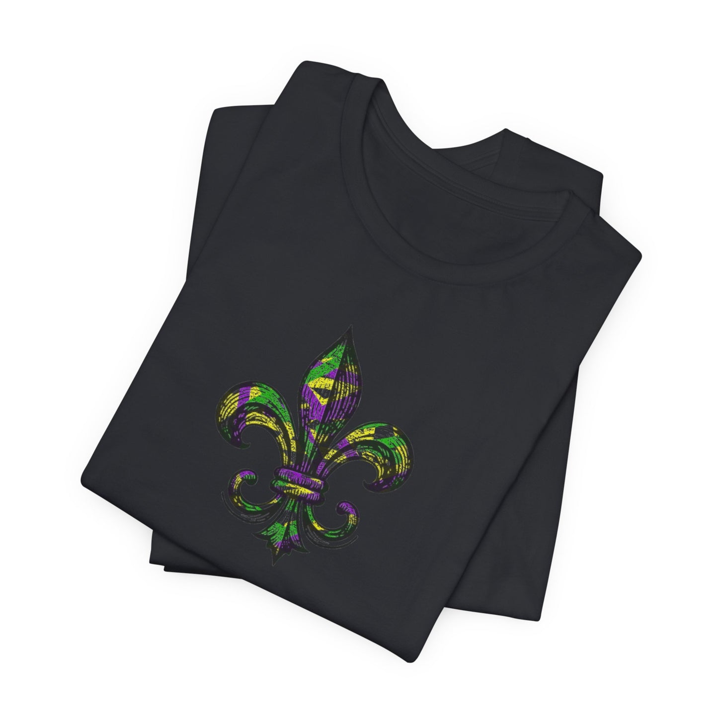 Mardi Gras Fleur-de-lis Cajun T-Shirt