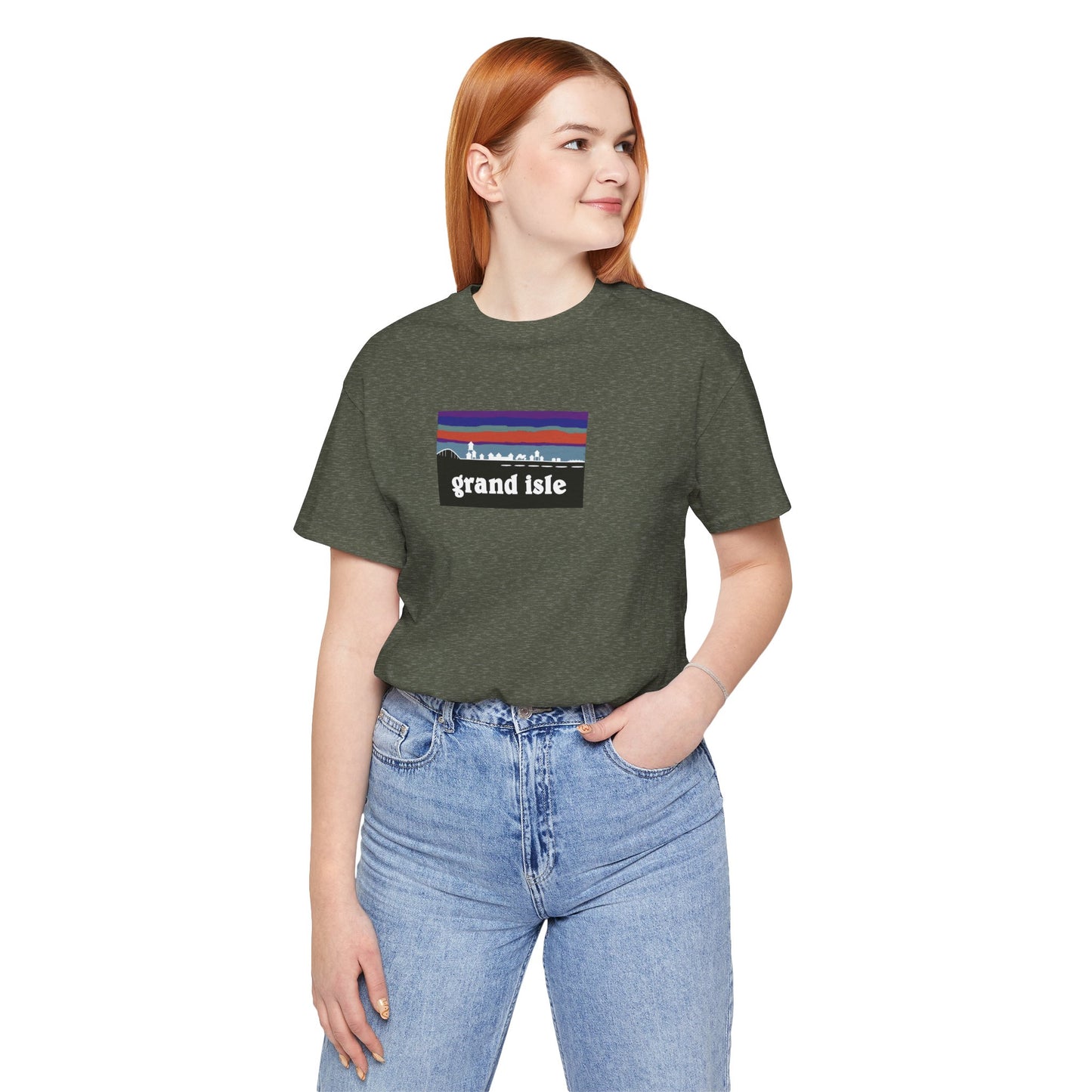 Grand Isle Skyline Cajun T-Shirt