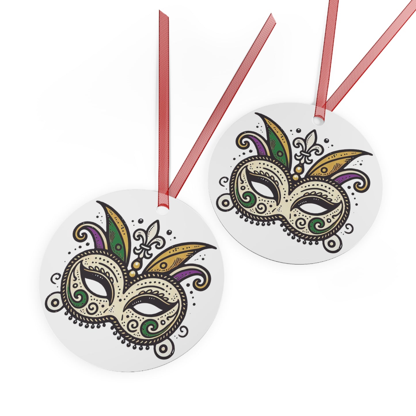 Mardi Gras Mask Ornament