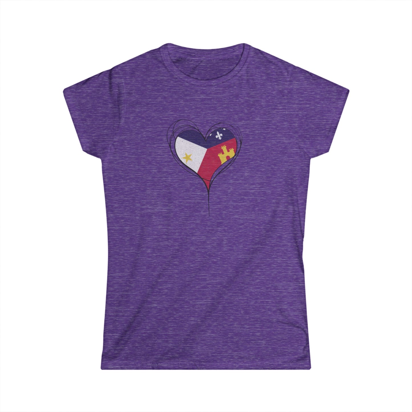 Women's Cajun Heart T-Shirt