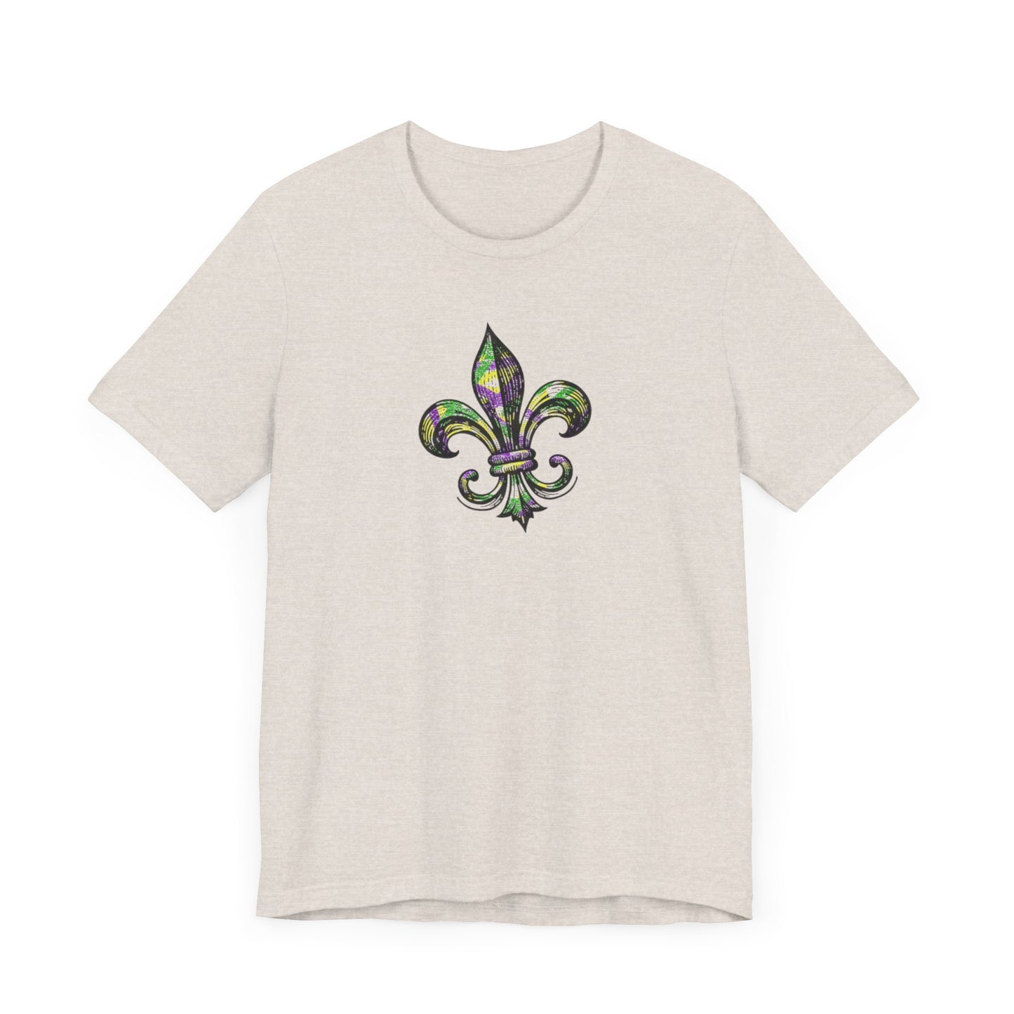Mardi Gras Fleur-de-lis Cajun T-Shirt