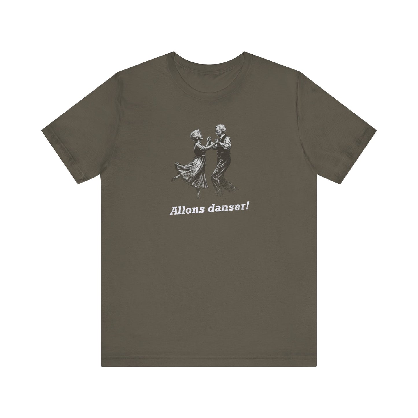 Allons Danser Cajun French T-Shirt (Let's Dance)