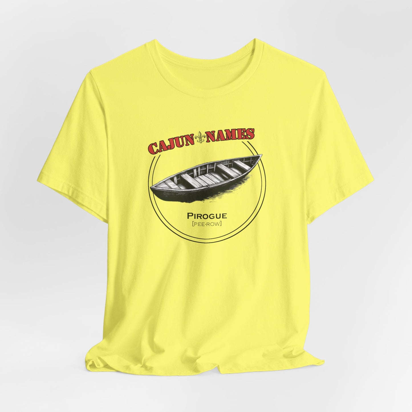 Pirogue Cajun French T-Shirt