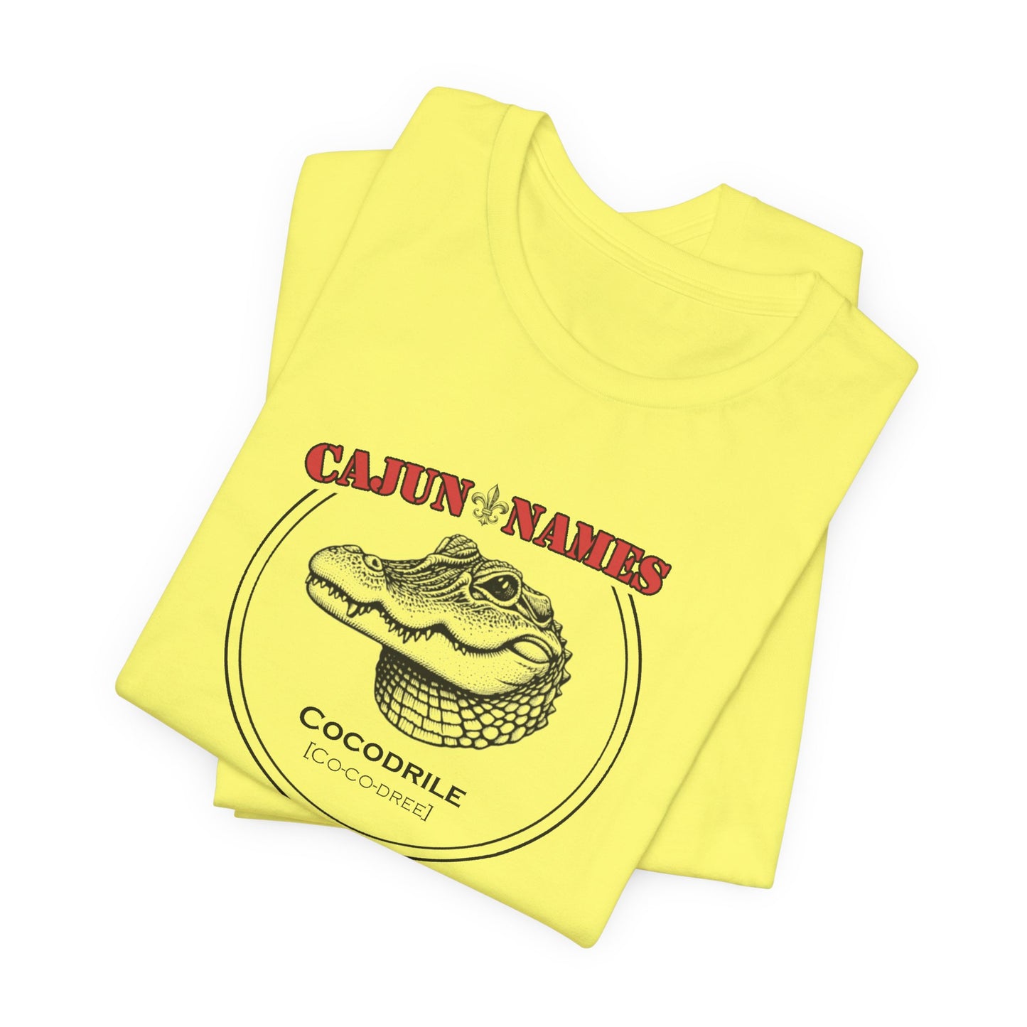 Cocodrile Cajun French T-Shirt