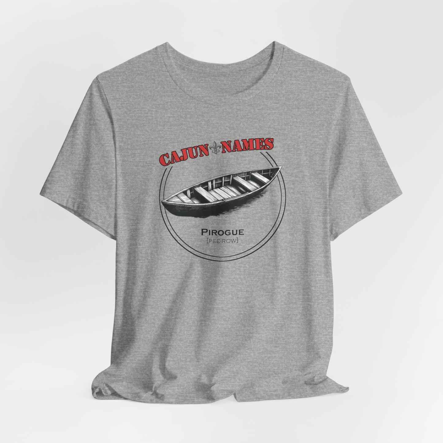 Pirogue Cajun French T-Shirt