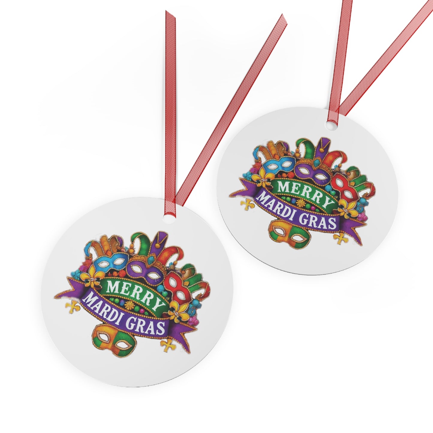 Merry Mardi Gras Ornament