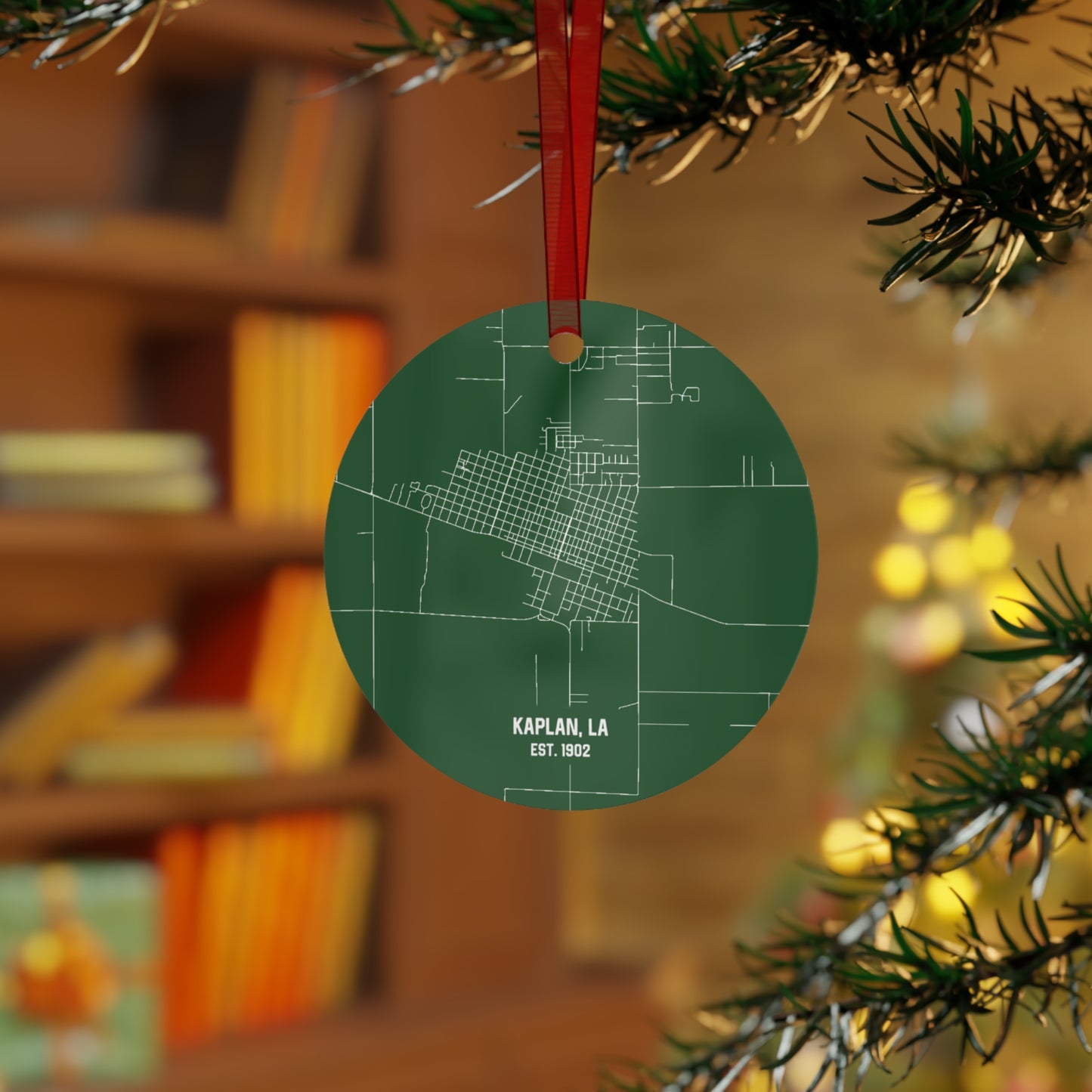 Kaplan Louisiana Christmas Ornament