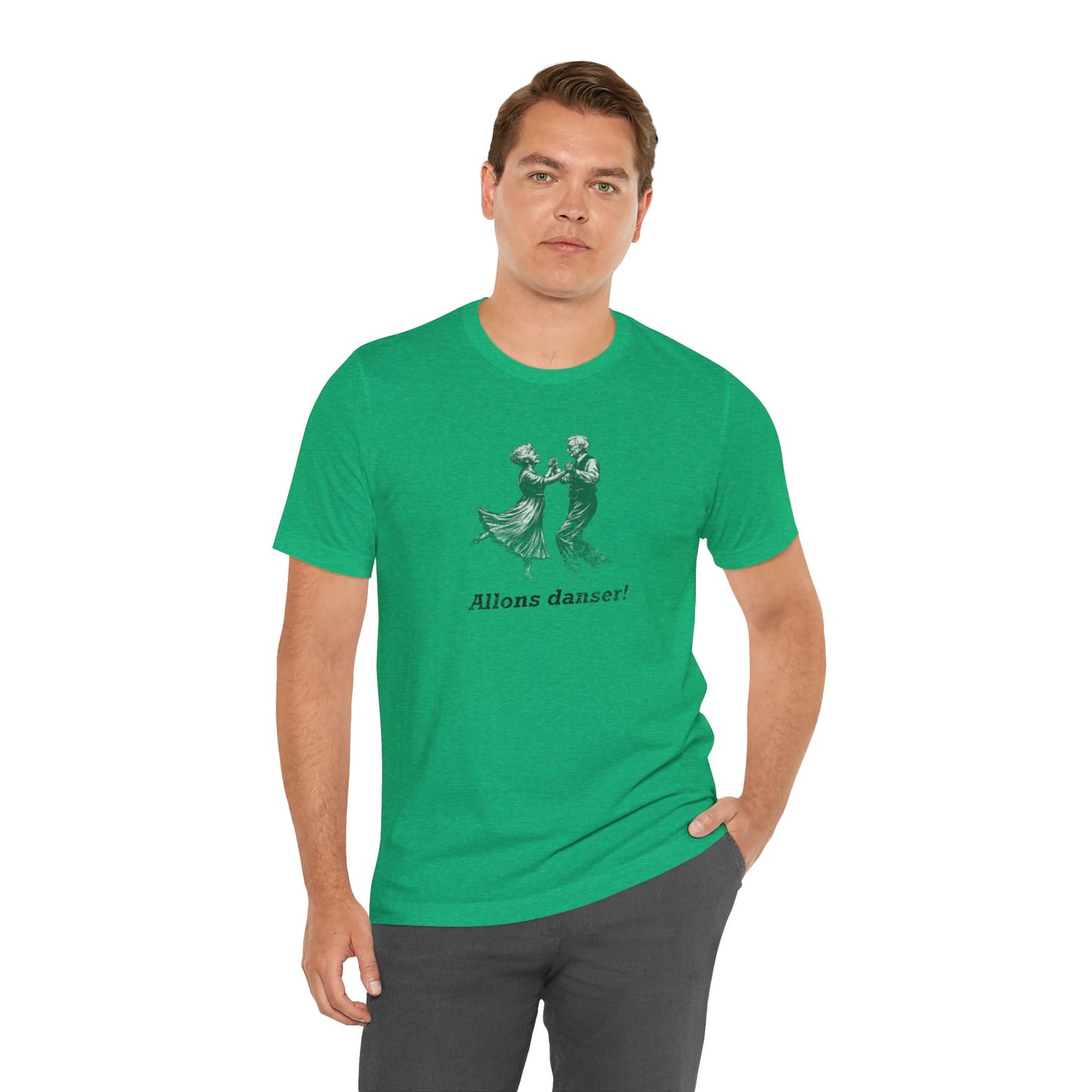 Allons Danser Cajun French T-Shirt (Let's Dance)