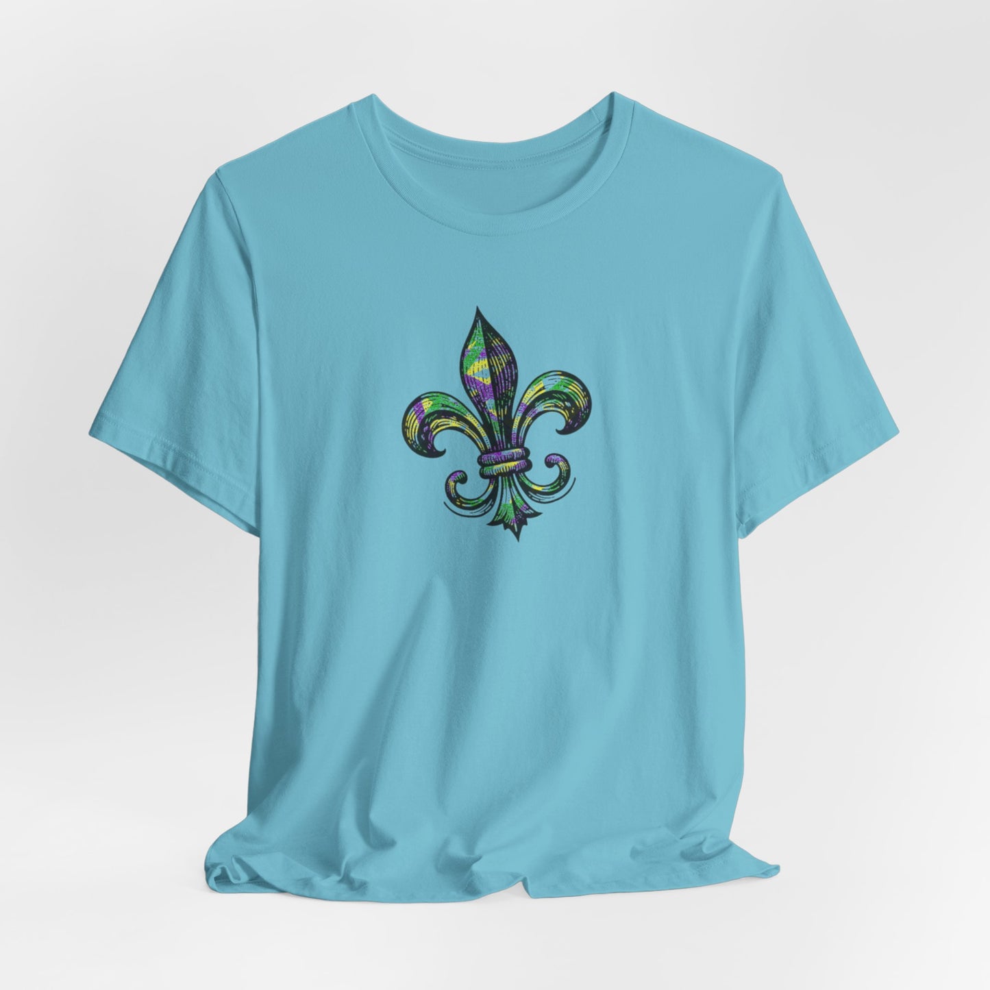 Mardi Gras Fleur-de-lis Cajun T-Shirt
