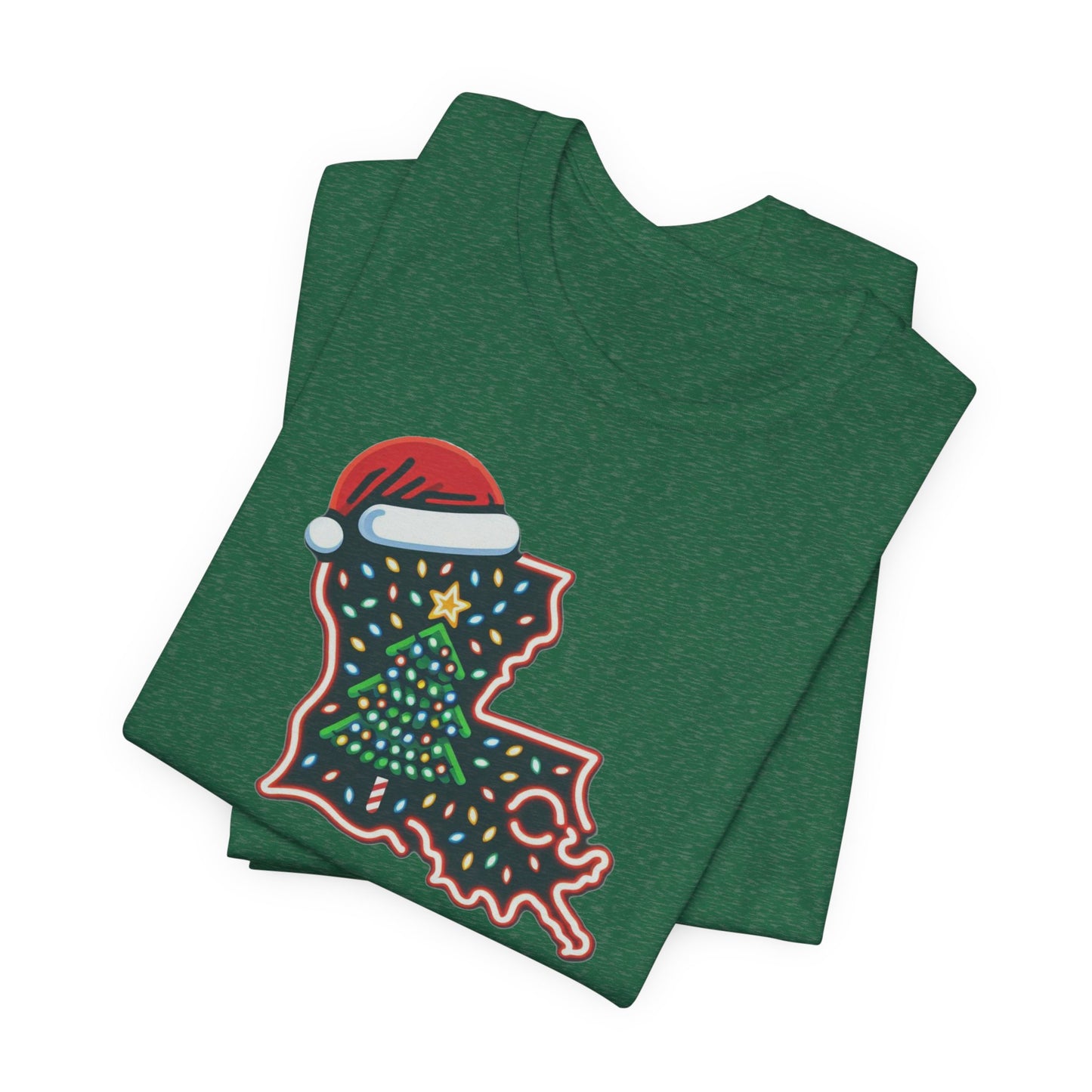 south-of-interstate-10-cajun-store-louisiana-christmas-t-shirt-cajun-christmas-t-shirt