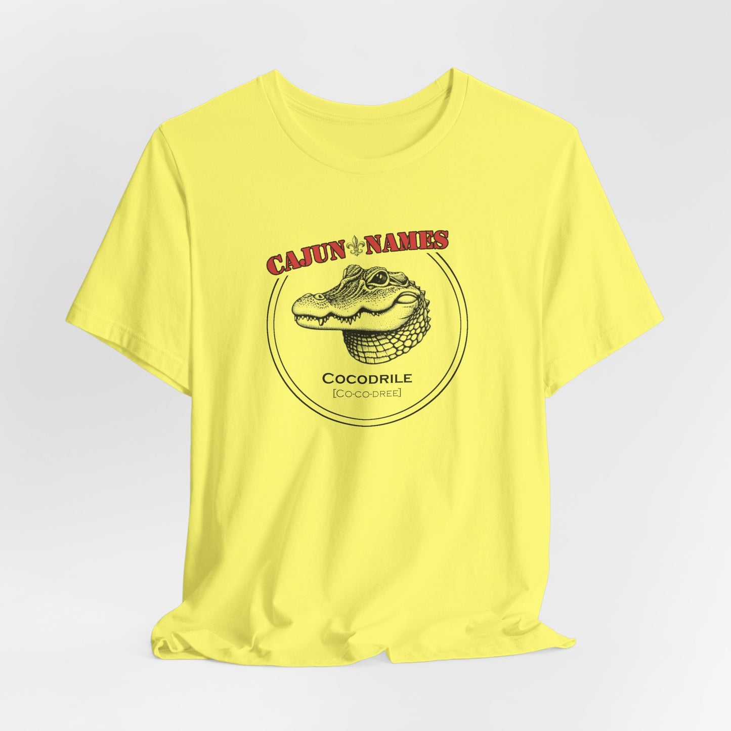 Cocodrile Cajun French T-Shirt