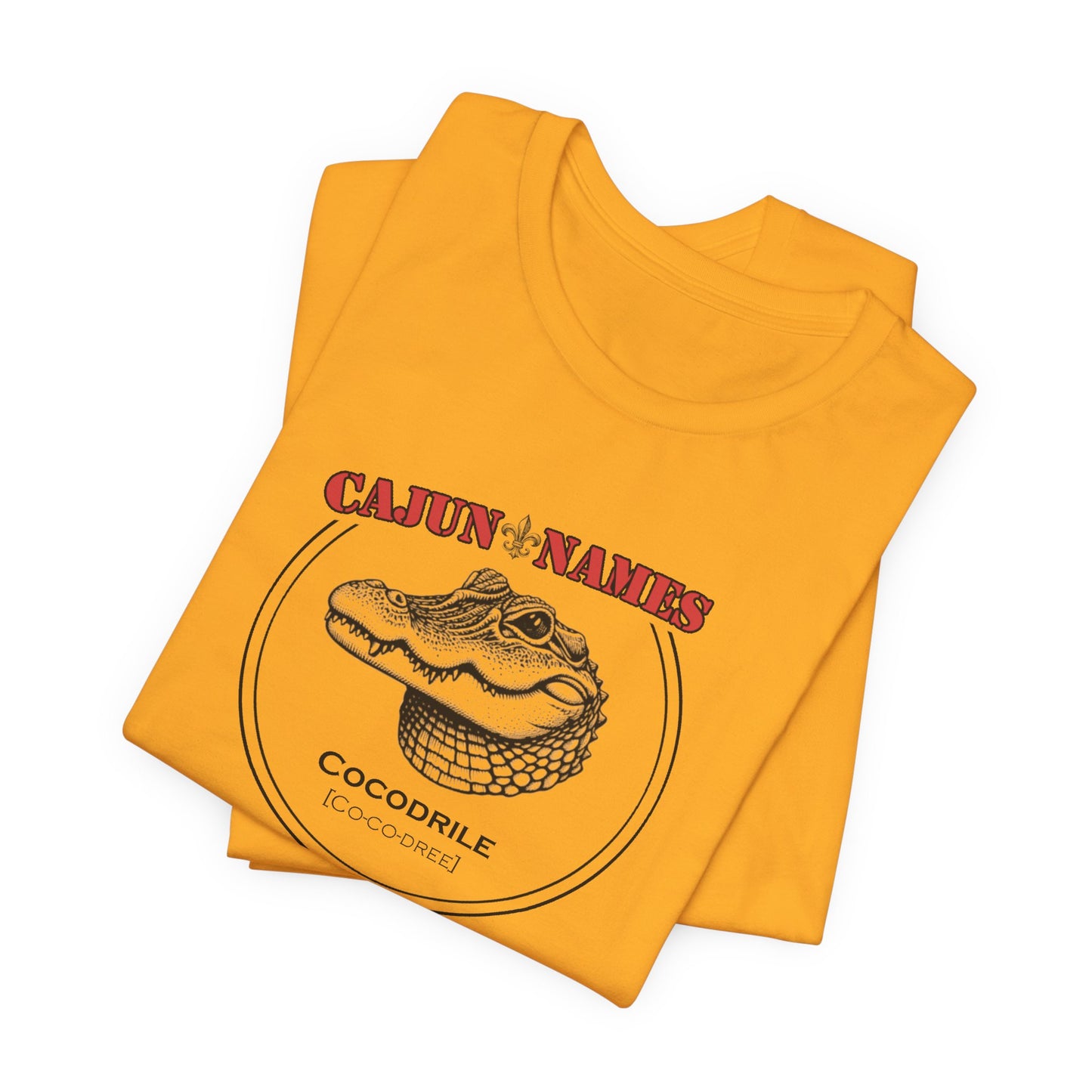 Cocodrile Cajun French T-Shirt