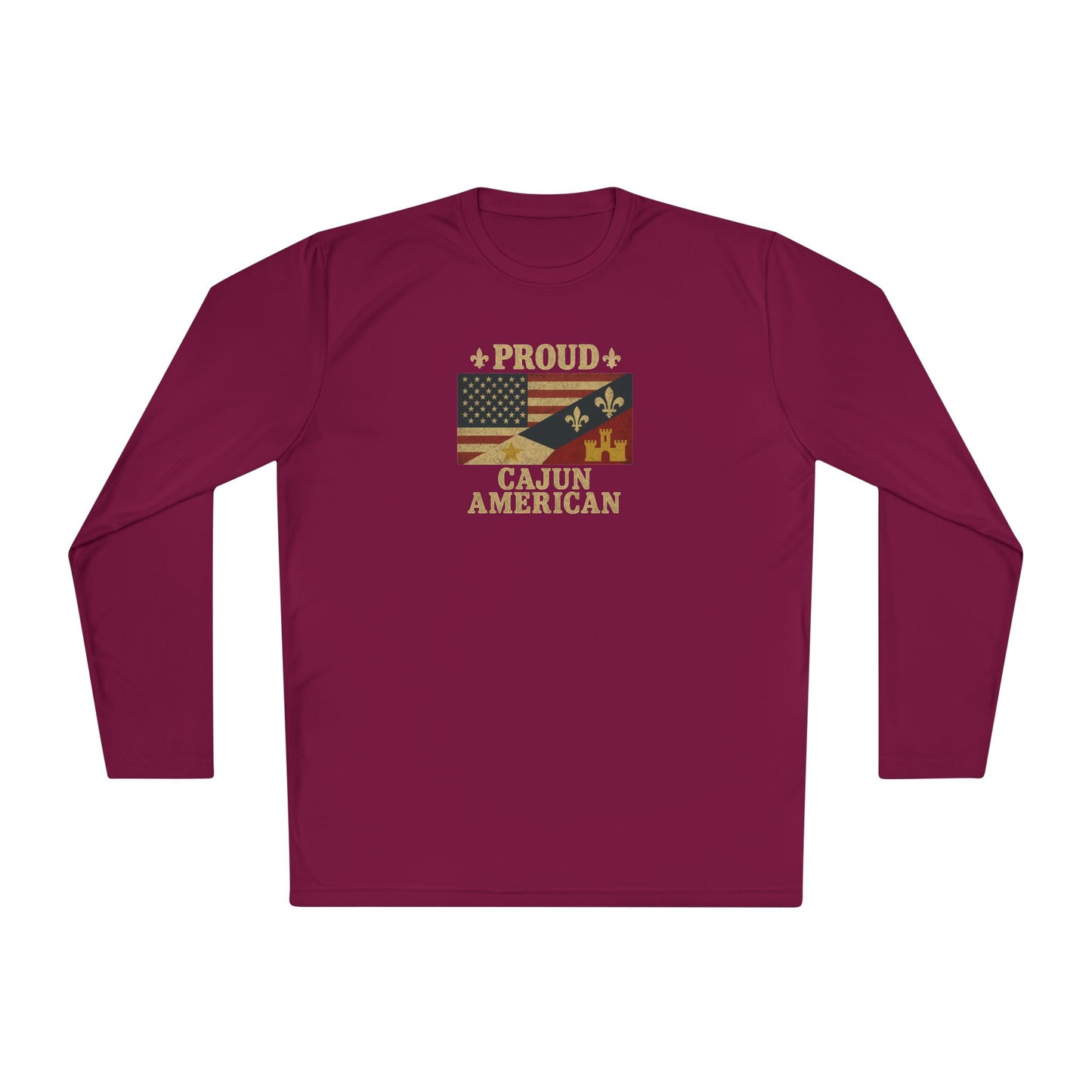 Proud Cajun-American Long Sleeve T-Shirt