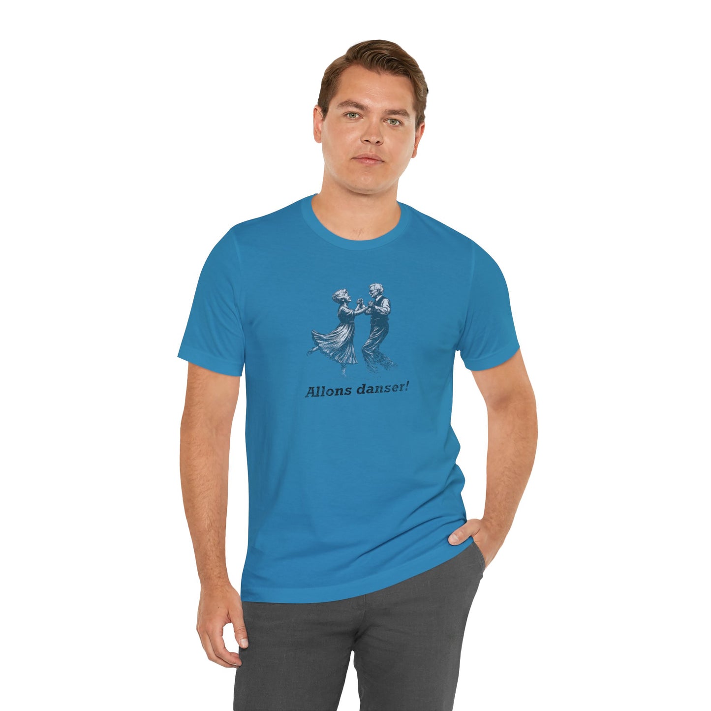 Allons Danser Cajun French T-Shirt (Let's Dance)