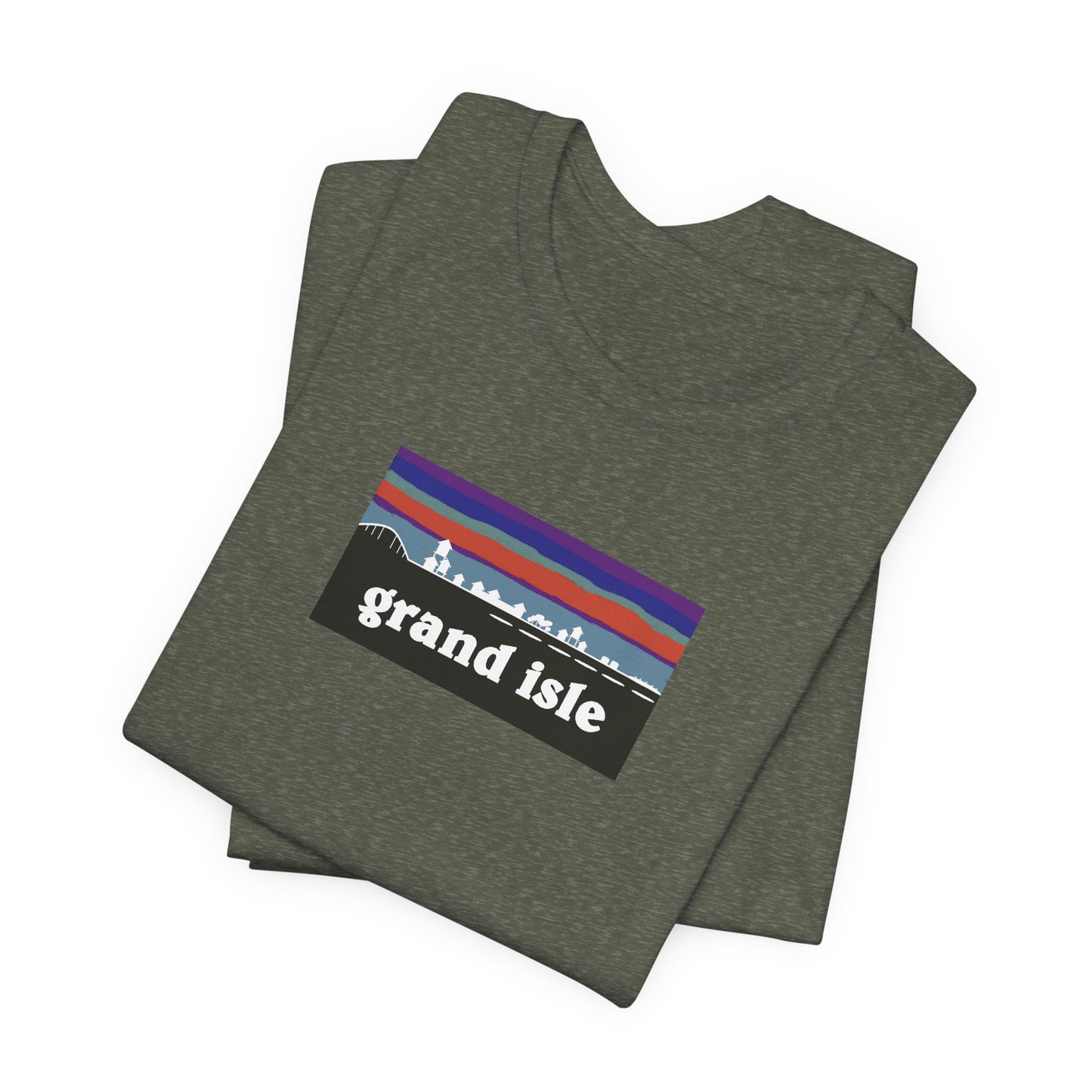 Grand Isle Skyline Cajun T-Shirt