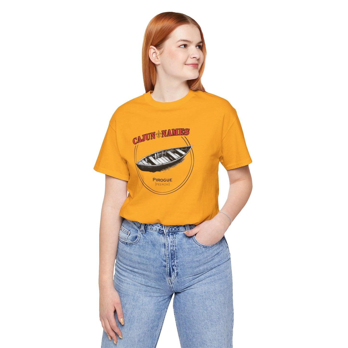 Pirogue Cajun French T-Shirt