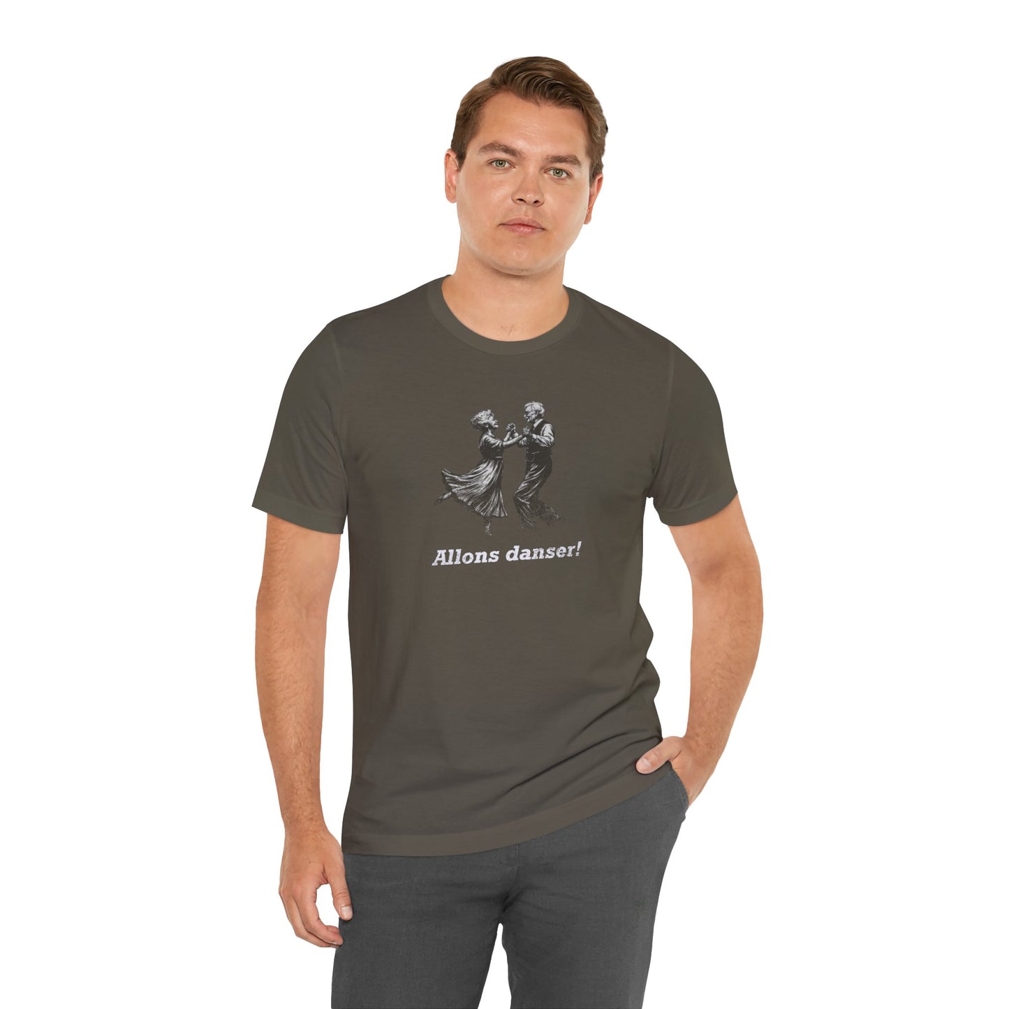 Allons Danser Cajun French T-Shirt (Let's Dance)