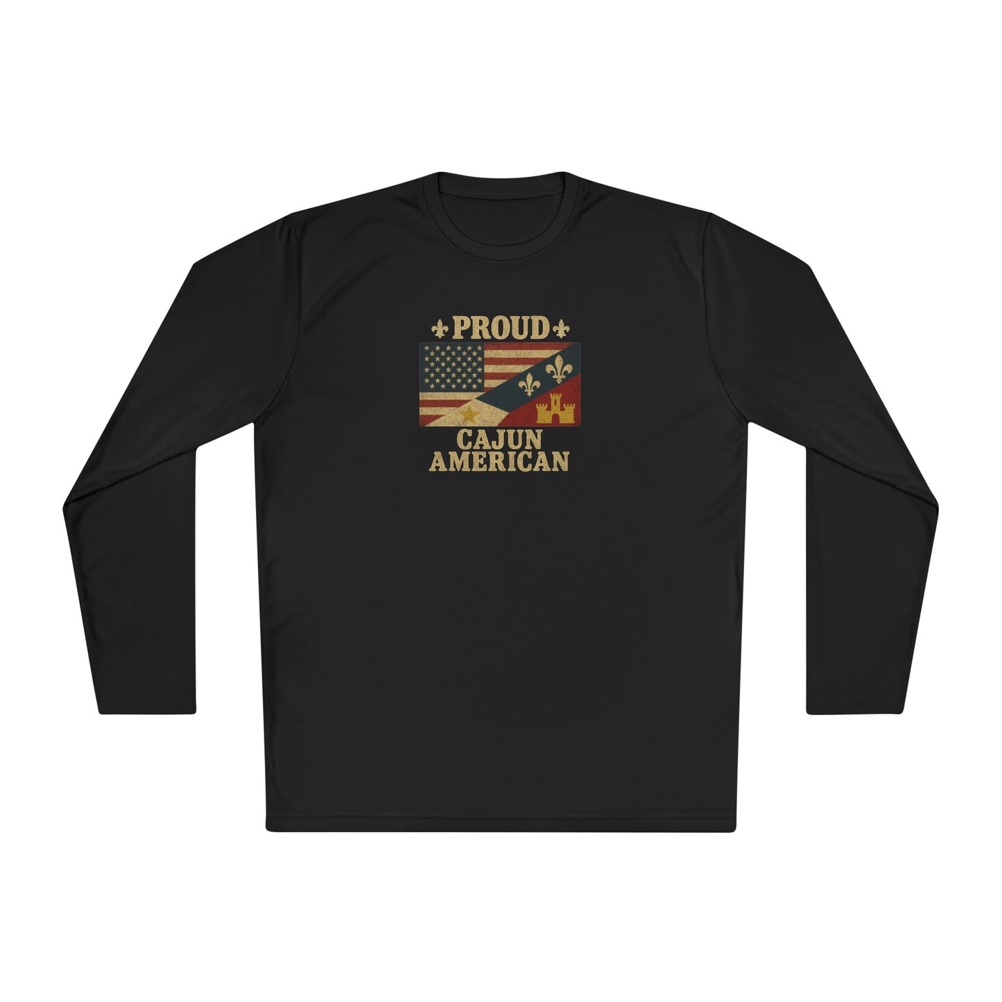Proud Cajun-American Long Sleeve T-Shirt