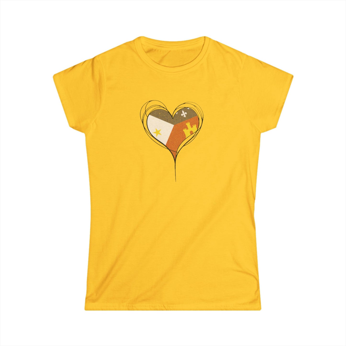 Women's Cajun Heart T-Shirt
