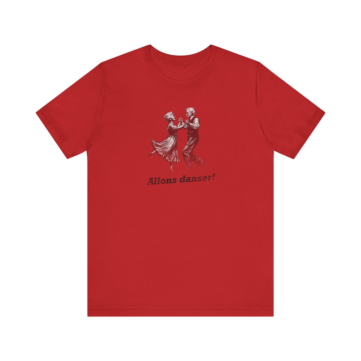 Allons Danser Cajun French T-Shirt (Let's Dance)