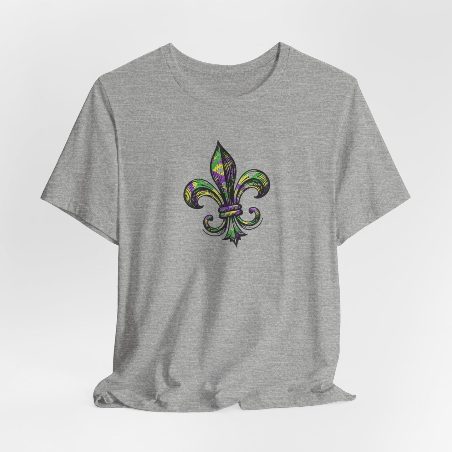 Mardi Gras Fleur-de-lis Cajun T-Shirt