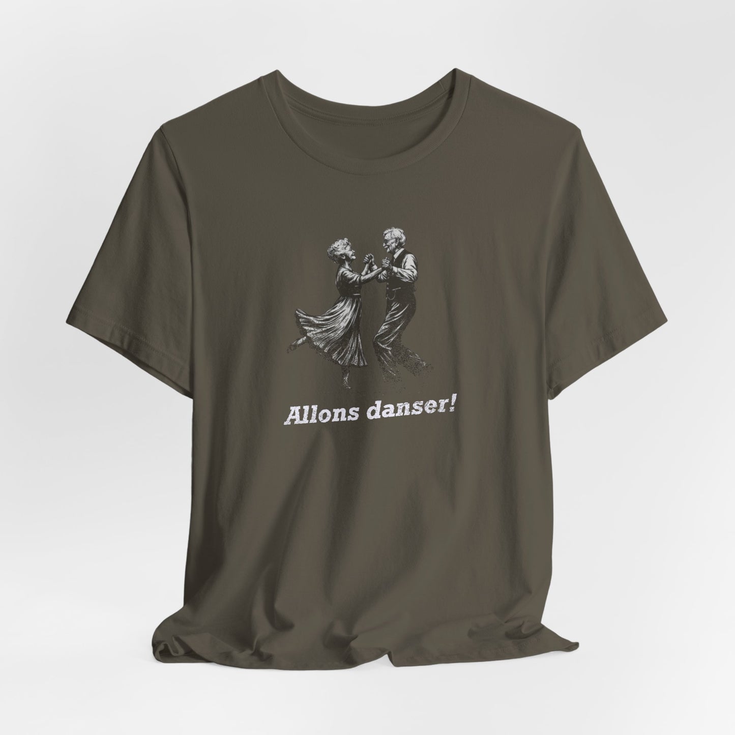 Allons Danser Cajun French T-Shirt (Let's Dance)