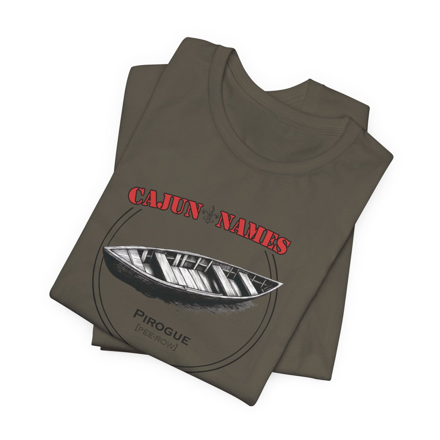Pirogue Cajun French T-Shirt
