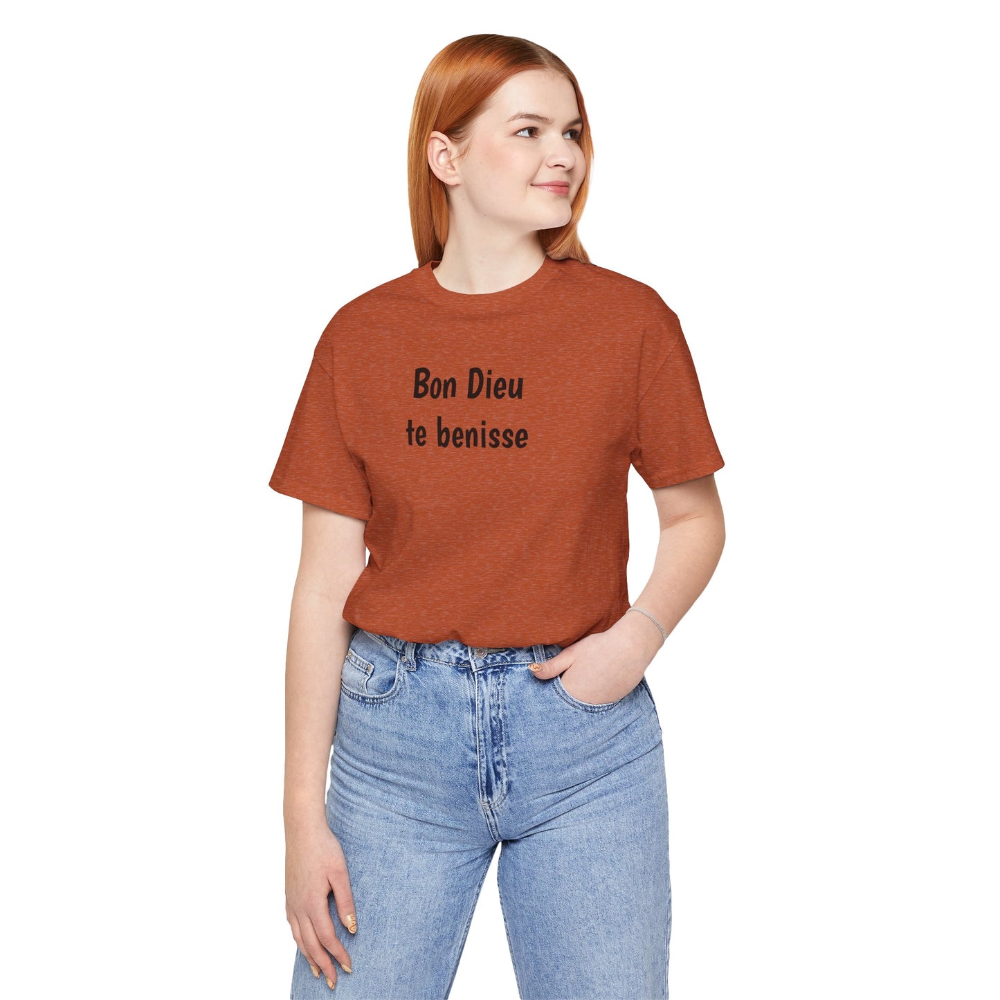 Bon Dieu te benisse Cajun French T-Shirt