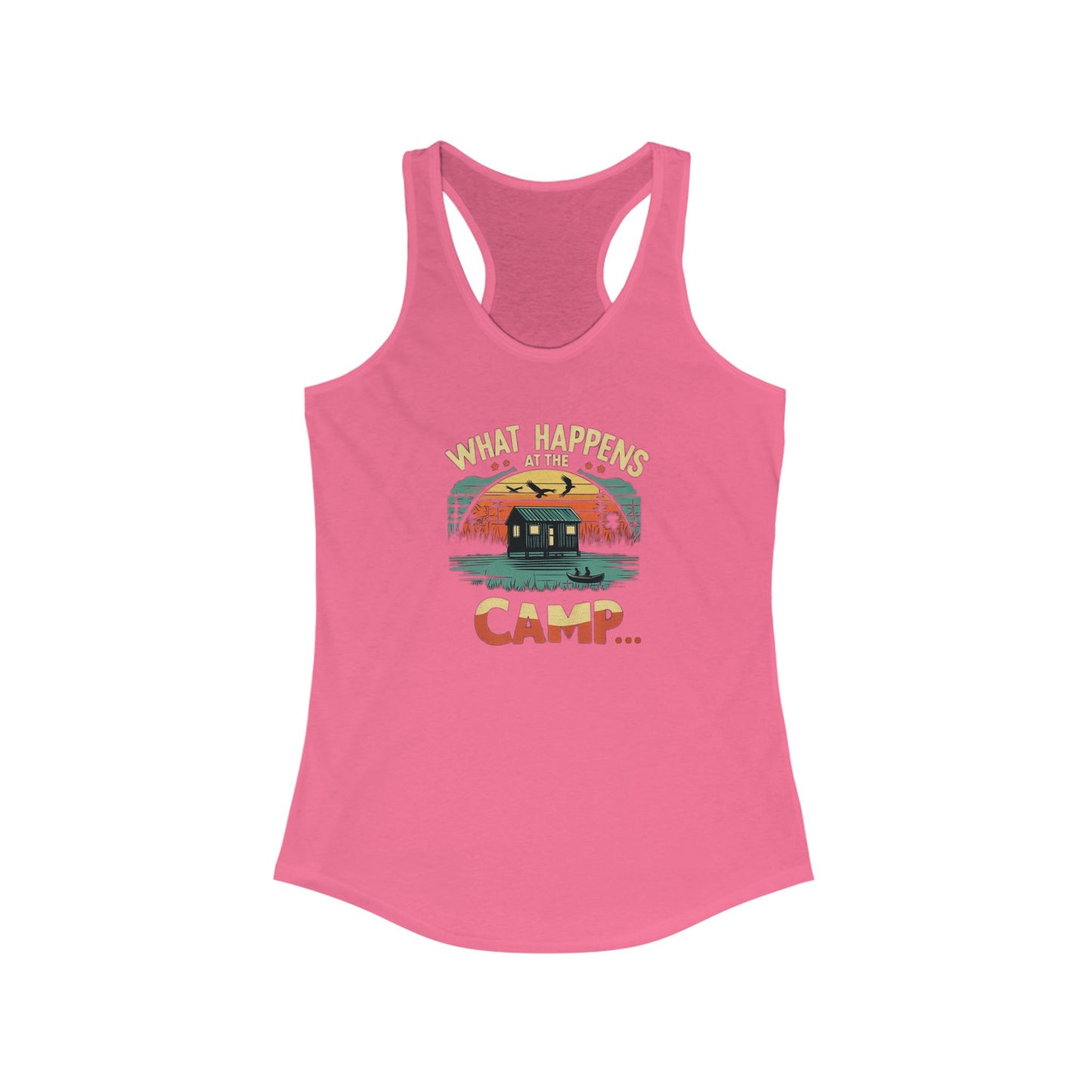 Women's What Happens at the Camp Cajun Tank Top