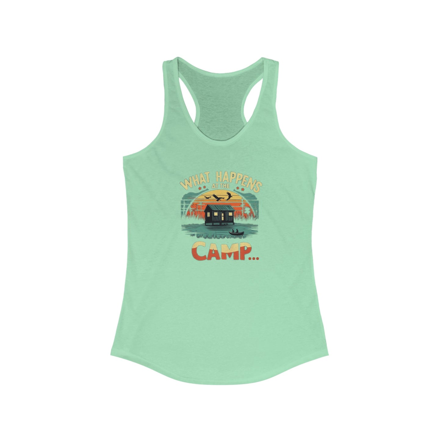 Women's What Happens at the Camp Cajun Tank Top
