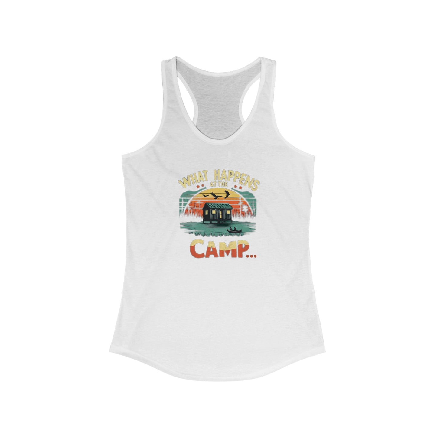 Women's What Happens at the Camp Cajun Tank Top