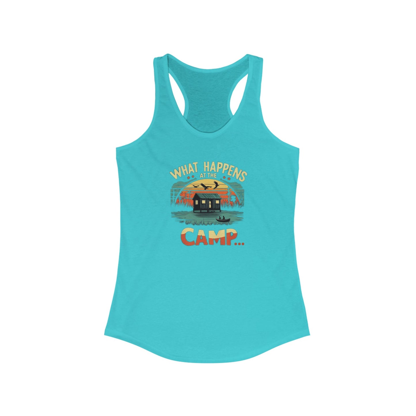 Women's What Happens at the Camp Cajun Tank Top